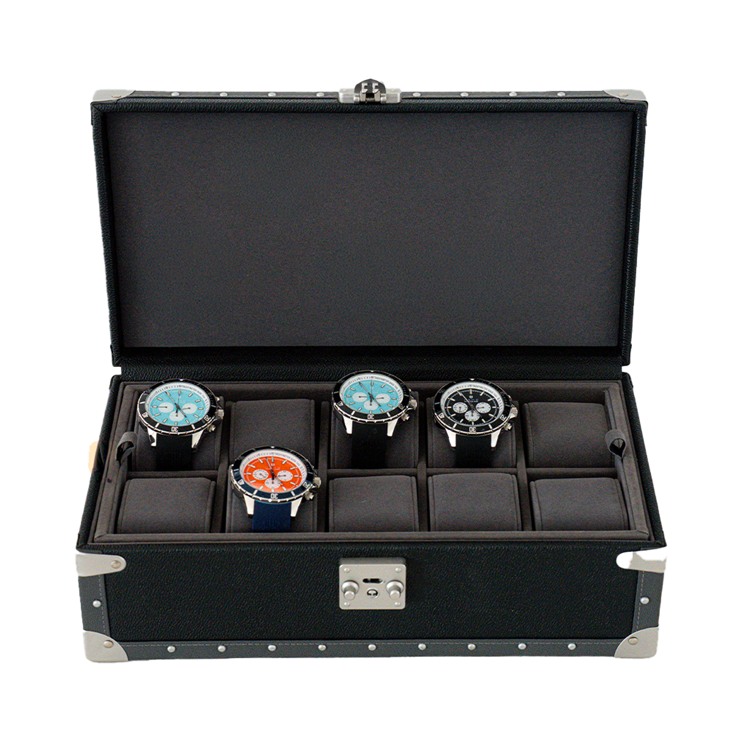 Andreas Herb watchcase Vorderansicht geöffnet