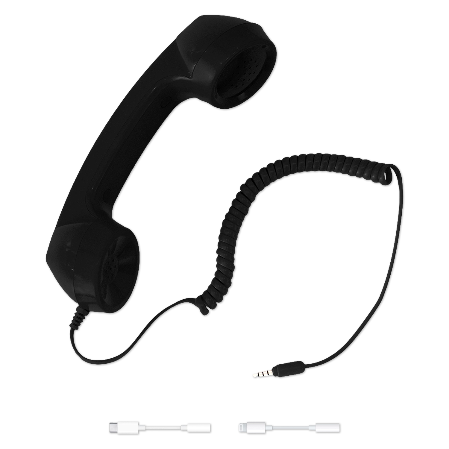 Andreas Herb schwarzes Retro Telefon