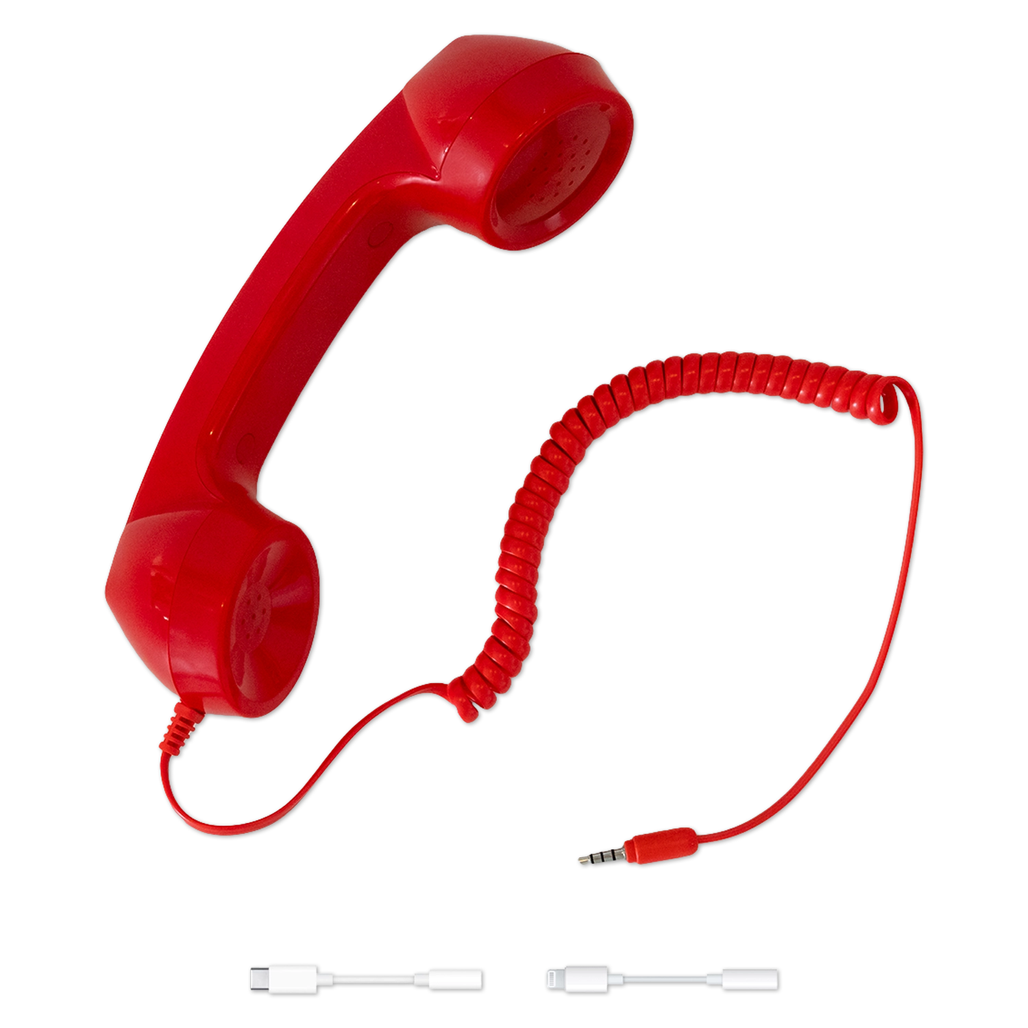 Andreas Herb rotes Retro Telefon