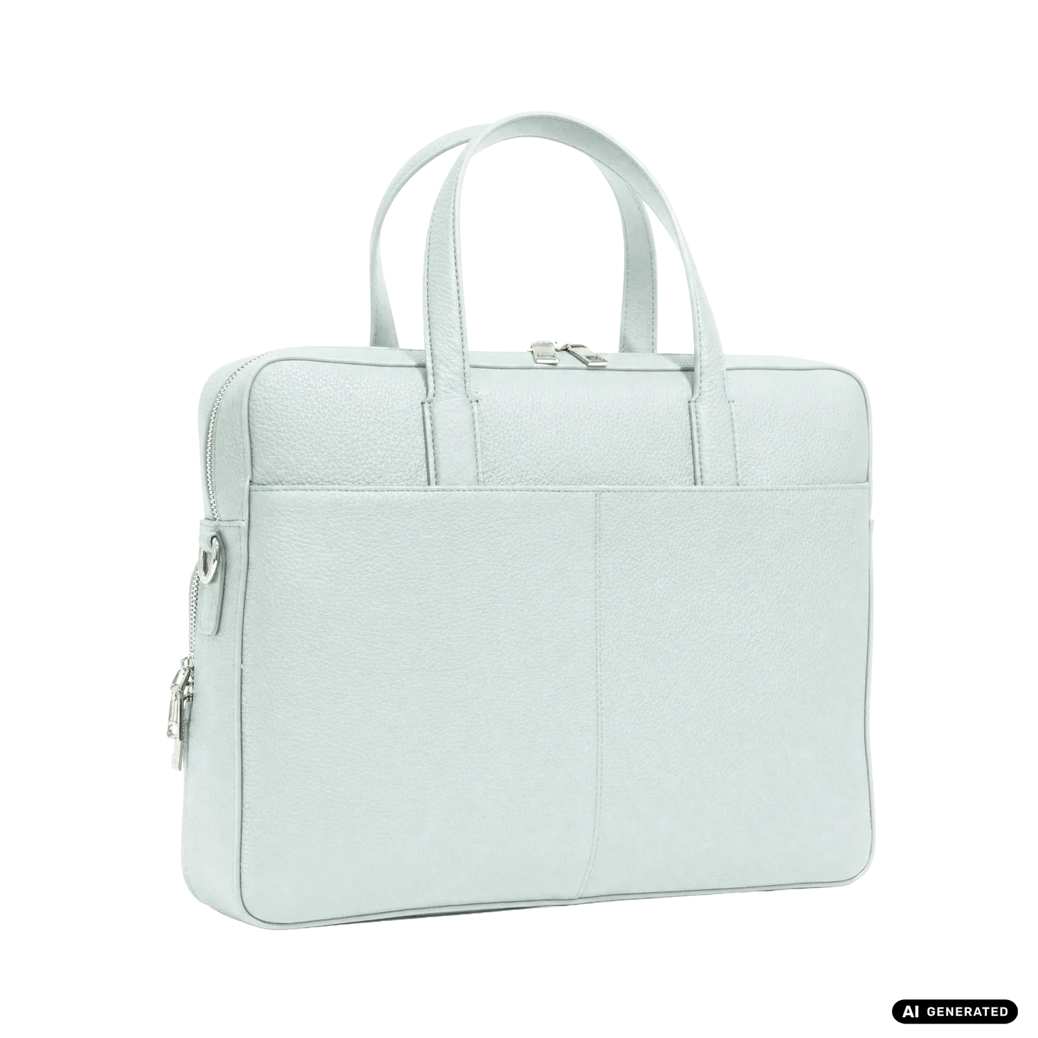Andreas Herb Business Bag Mint aus mintfarbenem Leder, weitere Ansicht