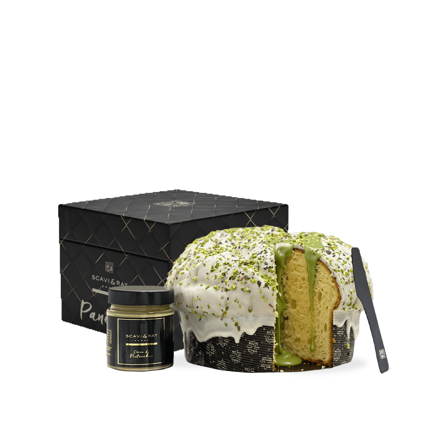 SCAVI & RAY Panettone & Crema di Pistacchio