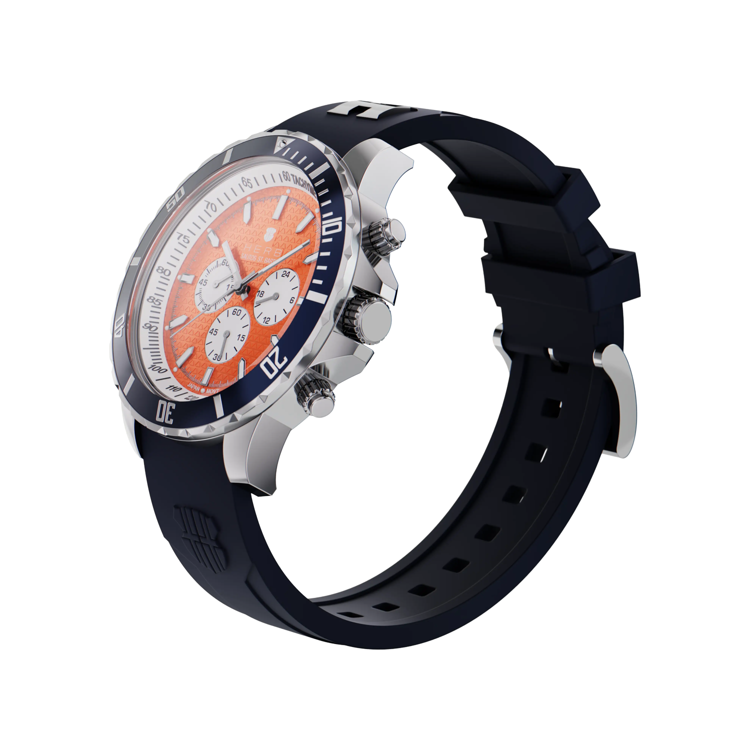 Die St.Barth Uhr von Andreas Herb Seitenprofil