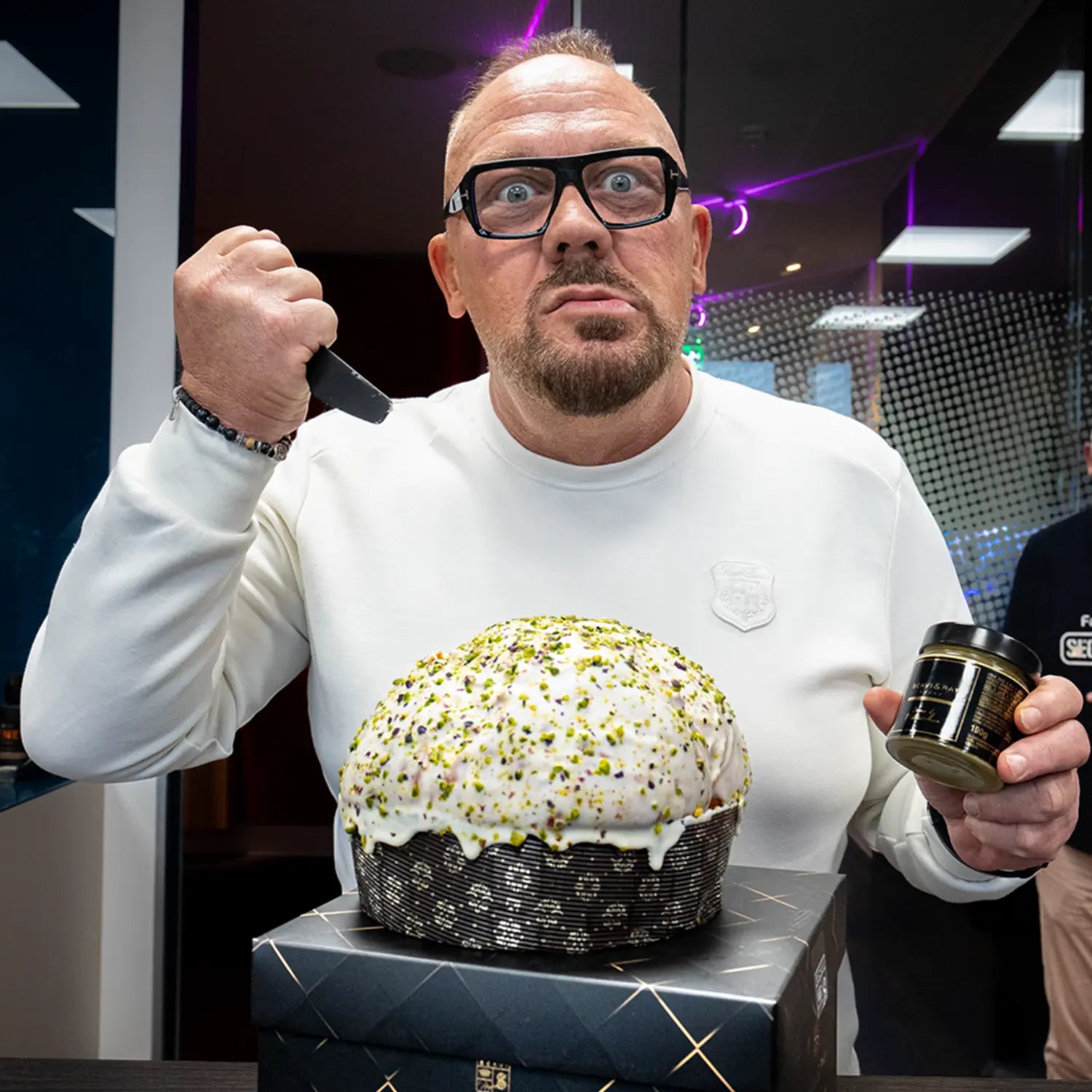 Herb SCAVI & RAY PANETTONE & CREMA DI PISTACCHIO