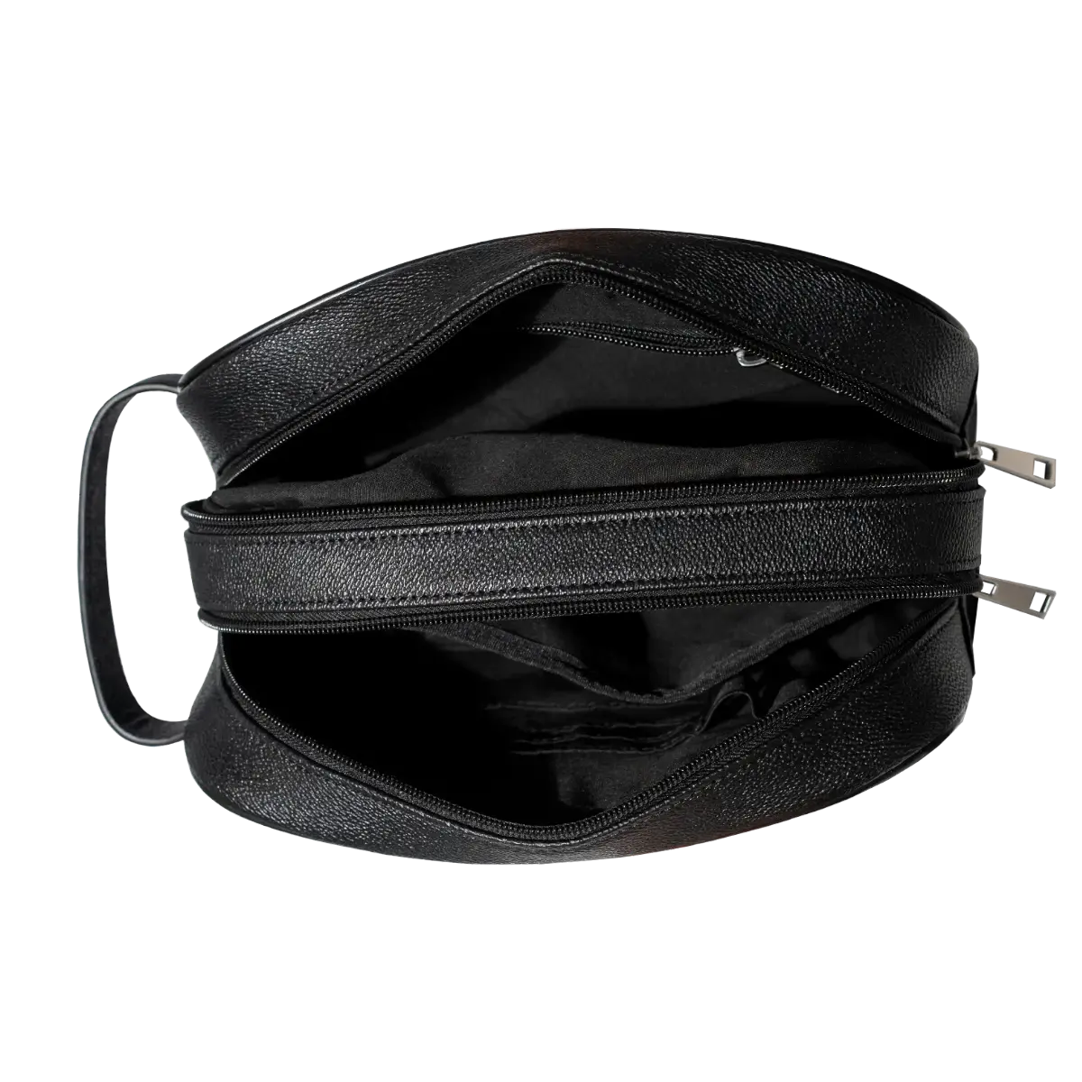 Andreas Herb washbag von oben geöffnet