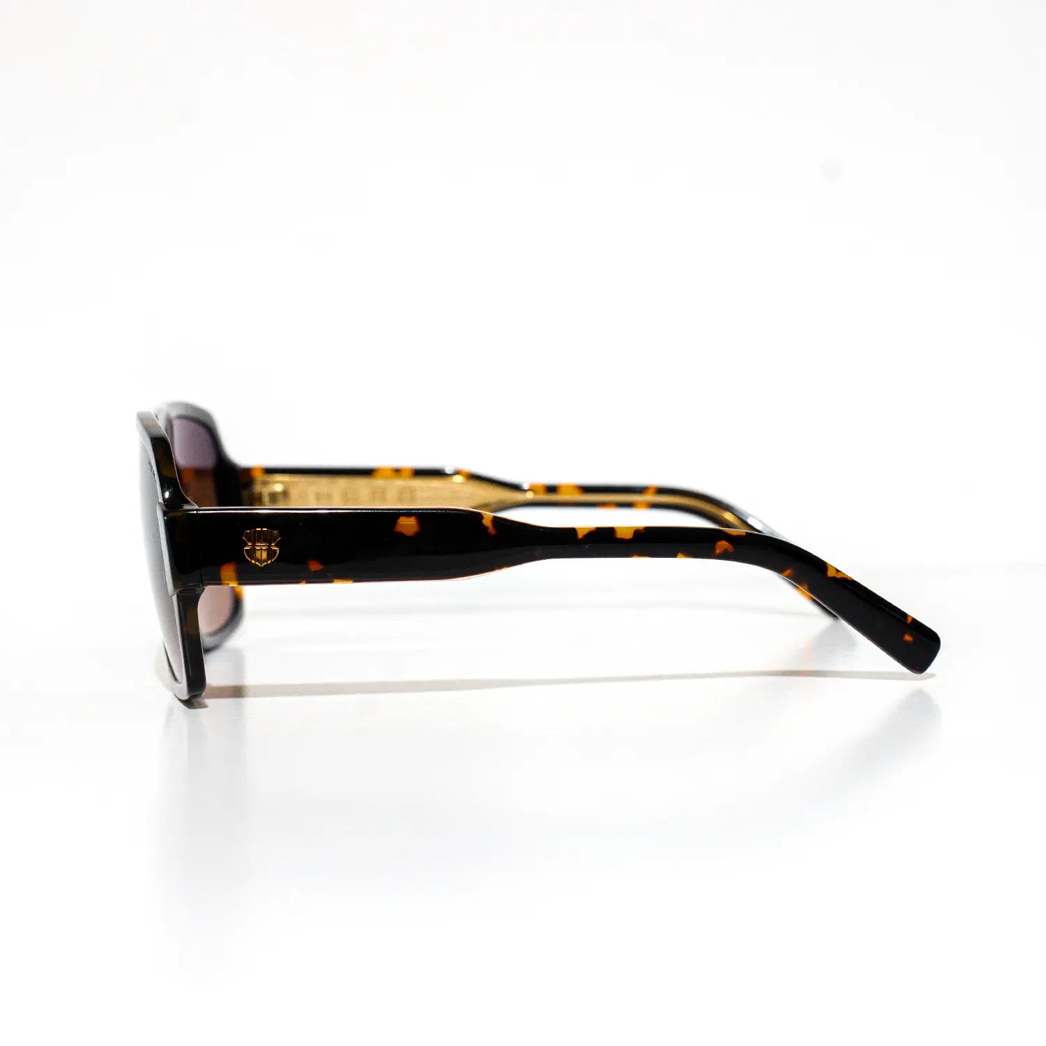 Andreas Herb Designer Sonnenbrille Trenton Tobacco Glow Seitenprofil