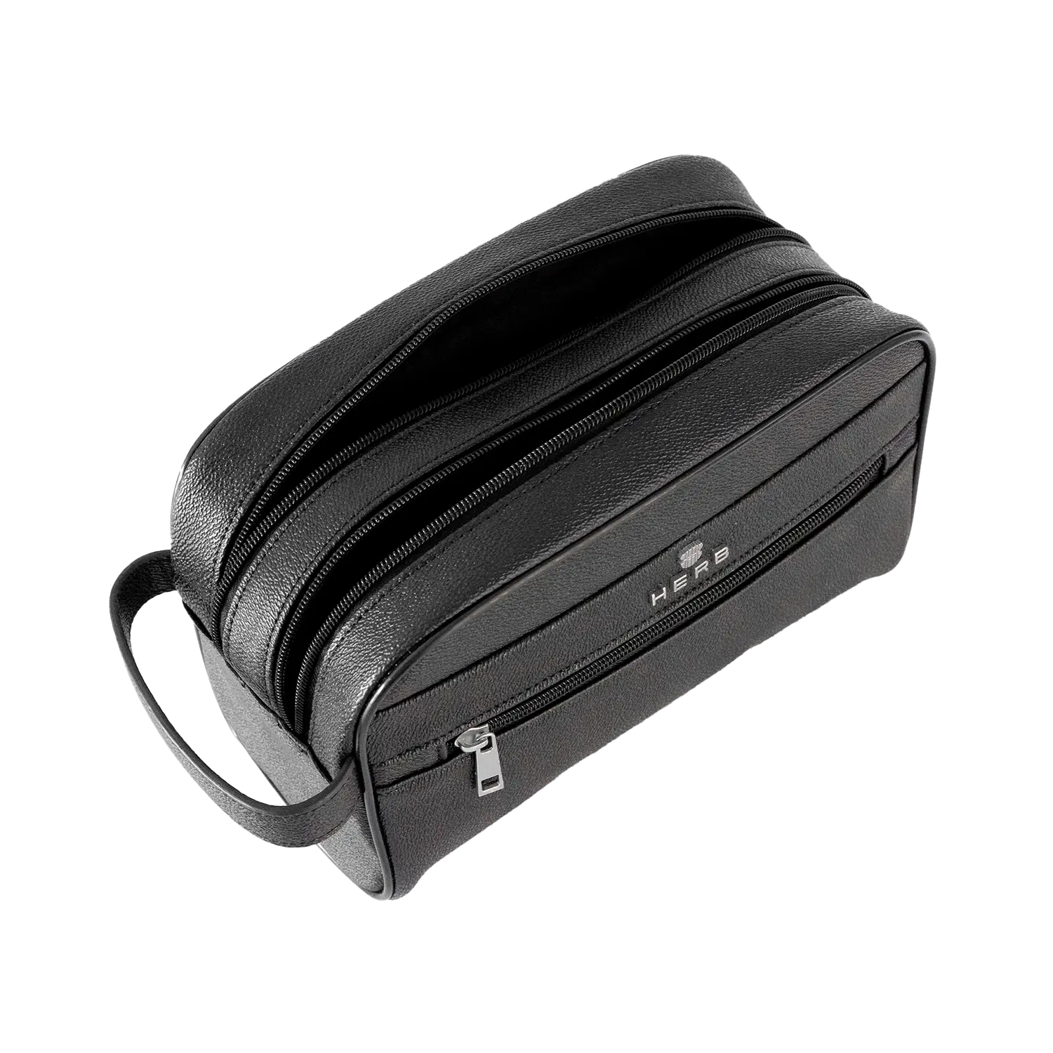 Andreas Herb washbag geöffnet